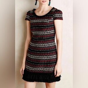 Vanessa Virginia Jinete blanket tunic dress, size 4